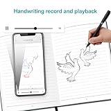 Smart Pen with Notebook - Smartpen Writing Set, Smart pens for Note Taking, Real-time Digital Sync Compatible with iOS and Android Smartphone, for Storing, Digitizing, and Sharing Paper Notes