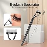 SWEET VIEW Eyebrow Brush Eyelash Separator Brow Comb & Lash Spoolie Professional Eye Makeup Tools (3 Pieces Set)