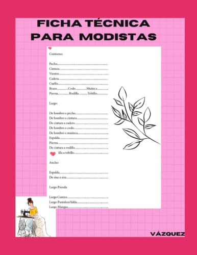 FICHA TÉCNICA PARA MODISTAS (Spanish Edition)