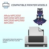 BIVOL D0392020 Drum Unit Compatible for Ricoh Aficio MPC2030 MPC2050 MPC2051 MPC2530 MPC2550 MPC2551 Printers, with Chip, High Yield 90000 Pages, Vivid Colors (Multicolor)