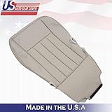 U.S.AutoSeatCover 2003-2005 Compatible Compatible with Lincoln Town Car Signature Driver Bottom Leather Seat Cover Gray