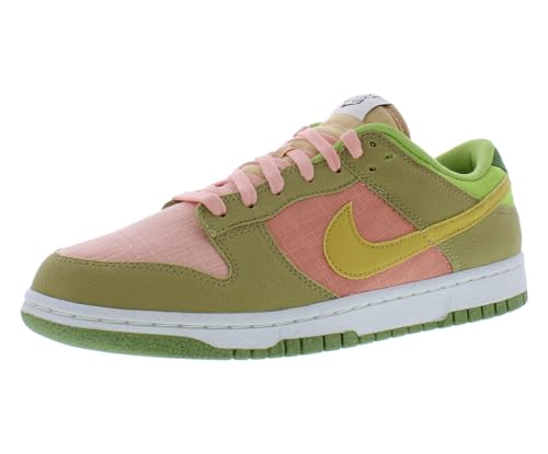 Nike Dunk Low Retro Women's Basketball Shoes, Arctic Orange Sandblasted Gold, 10.5 US