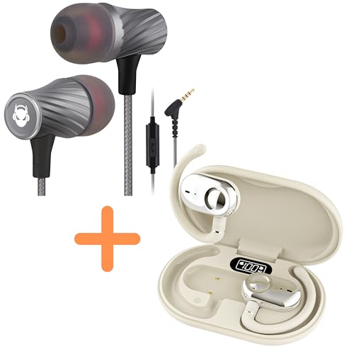 MINDBEAST Super Bass Earbuds & OpenBass Fit Headphones