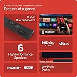 VIZIO M-Series All-in-One 2.1 Immersive Sound Bar with 6 High-Performance Speakers, Dolby Atmos, DTS:X, Built in Subwoofers and Alexa Compatibility, M213ad-K8, 2023 Model