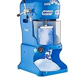 Snow Cone Machine - Electric Block Ice Shaver and Snow Cone Maker with Adjustable Blades for Parties, Events, and More by Great Northern Popcorn