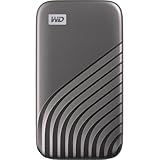 Western Digital 4TB My Passport SSD External Portable Solid State Drive, Grey, Up to 1,050 MB/s, USB 3.2 Gen-2 and USB-C Compatible (USB-A for older systems) – WDBAGF0040BGY-WESN