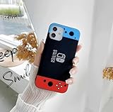 KNYPT Boys Phone Case for iPhone 12&12Pro Case 6.1 inch 3D Cool Funny Video Game Controller Design Full Camera Protection Soft TPU Case Designed for Boys Kids (Blue)