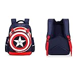 Yunniel Kids Backpack Children School Bag Comic Waterproof Book Bag Travel Bag for Boys