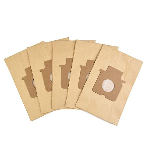 5Pcs Vacuum Cleaner Dust Bags for Panasonic C-20E MC-CG381 MC-CG383 MC-CG463 MC-CG665 MC-E7101 MC-CG461 MC-E7302 MC-E7303 MC-E7305 MC-E7111 MC-E7113 Vacuum Cleaner Replacement Parts