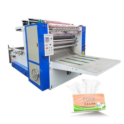 High-Speed Automatic Facial Tissue Making Machine – Full Production Line with Folding, Cutting & Packing System for Commercial Use