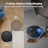 ECOVACS DEEBOT T30S AI Robot Vacuum and Mop, 11000Pa, TruEdge Adaptive Edge Mopping, ZeroTangle Technology, AI Instant Re-mop, Hot Water Mop Washing, Self-Emptying & Refilling, AI Obstacle Avoidance