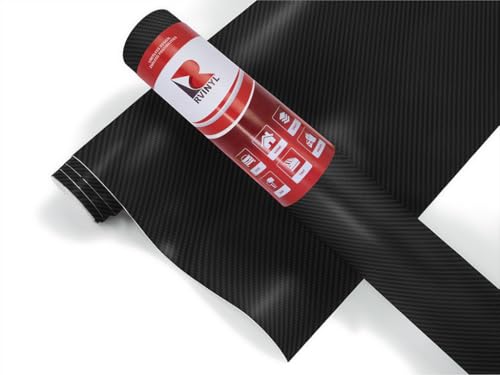 3M 2080 Series CF12 Black Carbon Fiber - 5ft x 1ft - 5sq ft - Dual Cast 3D Weave Embossed Vinyl Car Wrapping Film - Vehicle Sheet Roll