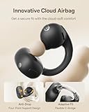 Baseus Bowie MC1 Open Ear Clip-On Earbuds, Adaptive Comfort with Anti-Drop Design, Impactful Sound with Adaptive Bass Boost, Adaptive Noise Cancelling Calls, IP57 Waterproof, 40H Playtime, Lightweight