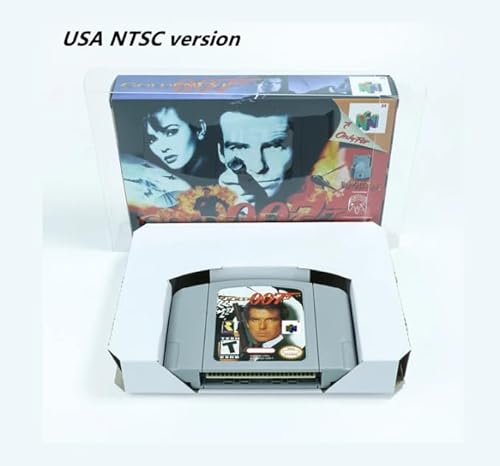 GoldenEye 007 Game Cartridge 64 Bit USA NTSC version For N64 Consoles With Retail Box