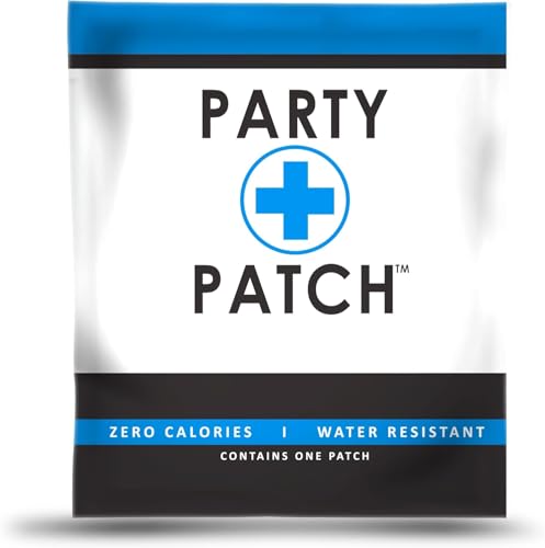Zero Calories, Water-Resistant Recovery Patch for Parties and Nights Out - 50 Pack