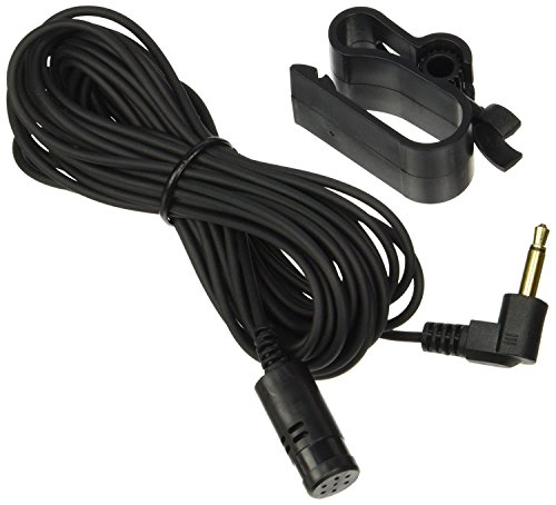 Universal for Kenwood JVC Sony Jensen Alpine Replacement Bluetooth Microphone Mic 3.5mm Jack 15ft Long Cable with Clip Mount for All BT Enabled Radios