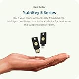 Yubico - YubiKey 5Ci - Two-Factor authentication Security Key for Android/PC/iPhone, Dual connectors for Lighting/USB-C - FIDO Certified