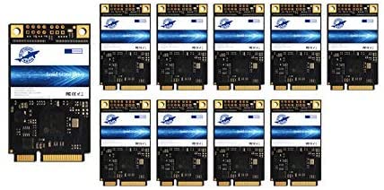 Dogfish Msata 64GB Internal Solid State Drive Mini Sata SSD Disk Drive High Performance Hard Drive for Desktop Laptop Notebook (MSATA, 64GB (10 Packs))