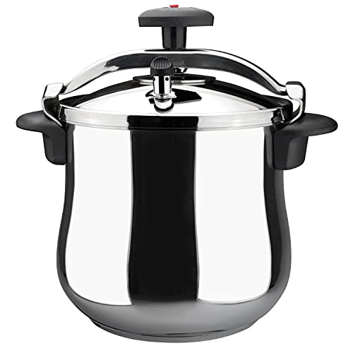 Frigoverre 01OPSTABO10 MAGEFESA – Pressure Cooker with Pump Model Star 10 L, Steel, Multi-Colour, 26 cm