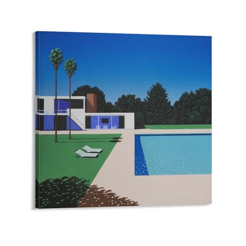 Hiroshi Nagai Canvas Tropical Modern by Hiroshi Nagai Poster Print Photo Art Painting Canvas Home Decorative Bedroom Modern Decor 20x20inch(50x50cm)