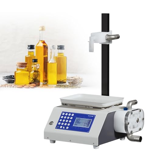 Quantitative Viscous Liquid Filling Machine,Automatic Honey Bottler Machine, Bottling Equipment For Paste Filling - Gear Pump,Automatically Remove Bottle Weight(500bottles/h(500g))