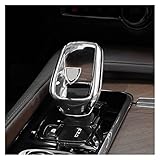 Car Accessories Luxury Clear Crystal Gear Shift Knob Compatible With Volvo XC60 XC90 S60 V60 V90 S90