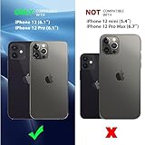 CACOE Magnetic Case for iPhone 12 & iPhone 12 Pro 2020 6.1 inch-Compatible with MagSafe & Magnetic Car Phone Mount,TPU Thin Phone Cases Cover Protective Shockproof Anti-Fingerprint(Dark Blue)