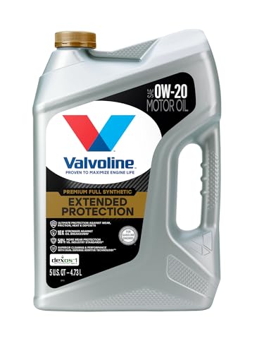 Valvoline Extended Protection Full Synthetic Motor Oil SAE 0W-20 5 QT