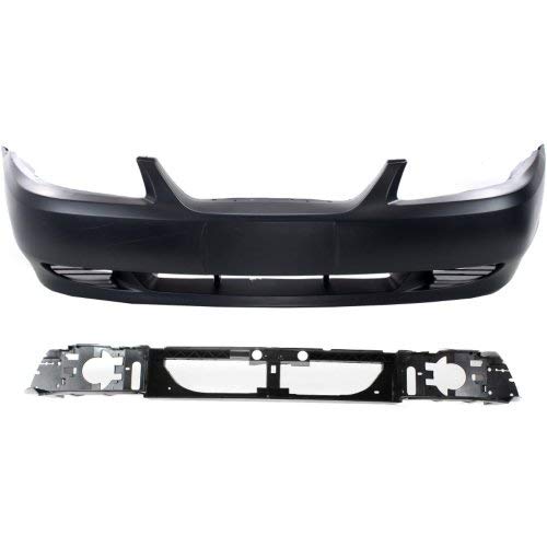 Evan-Fischer Bumper Cover Kit For 99-2004 Ford Mustang Front Primed Bumper Cover 2pc