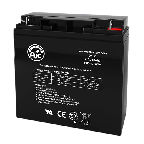 AJC Battery Compatible with Schumacher Electric All 12V 18Ah Jump Starter Battery