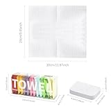 Classycoo Compressed Towel 70 PCS Mini Tablets Disposable Portable Face Towel Cotton Coin Tissue for Travel, Camping, Hiking, Sport, Beauty Salon, Home Hand Wipes and Other Outdoor Activities