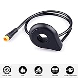 UCCKEYI E-Bike Electric Bicycle PAS Pedal Assist Sensor 12 Magnets Left Side Double Hall Speed Sensor for Hub Motor & Electric Bike, Bike Assistant Sensor