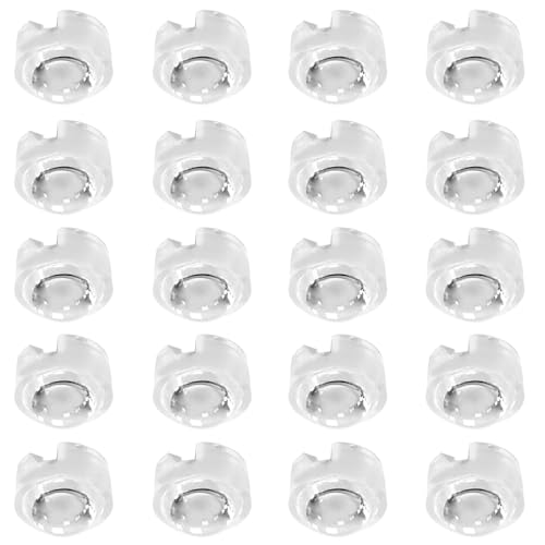 BE-TOOL LED Optical Convex Convex Lens Condenser Lens for LED Lamp Beads Imitation Lumen Bead Lens LED Convex Lens 15° Convex Lens,20pcs