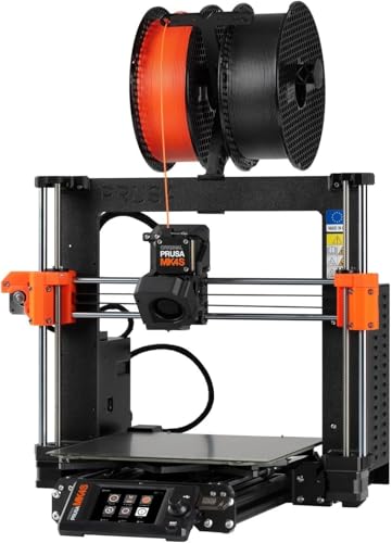 Original Prusa MK4S 3D Printer kit, Removable Print Sheets, Beginner-Friendly 3D Printer DYI Kit, Fun to Assemble, Automatic Calibration, Filament Sample Included, Print Size 9.84 x 8.3 x 8.6 in