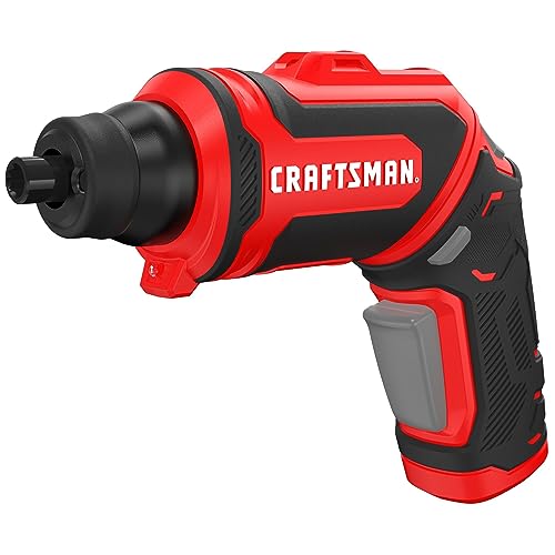 CRAFTSMAN 4V Cordless Screwdriver with USB Charger and Picture Hanging Kit Included (CMHT6640BI)