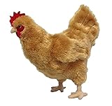 Adore 12" Standing Buffy The Hen Chicken Plush Stuffed Animal Toy