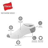 Hanes mens X-temp Lightweight No Show Socks, 12-pair Pack Casual Sock, White, 6 12 US