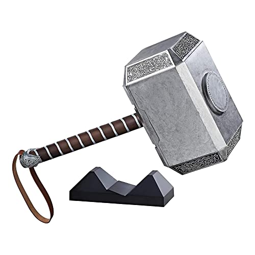 Marvel Avengers Legends Series Mjolnir Electronic Hammer , Gray