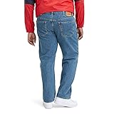 Levi's Men's 505 Regular Fit Jeans (Also Available in Big & Tall), Medium Stonewash, 34W x 32L