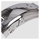 Motorcycle Mudguard for Suzuki for GN125 for GN125F 125-2F for HJ125-8E 125cc Polished Back Chromed Fender Motorcycle Rear Wheel Metal Mudguard Motorbike Rear Fender