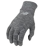 New Balance Lightweight Running Gloves, Cyclone Heather, Small