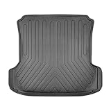 Floor Mats & Cargo Liner Set for Skoda Octavia A4 1996-2001 | Black TPE All Weather Custom Fit Floor Liner for 1st 2nd Rows and Trunk Car Mats