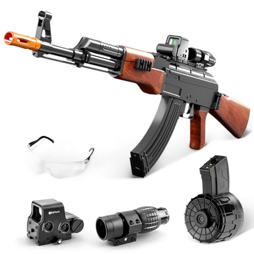 Gel Blaster Toy Gun High-Speed Gel Ball Blaster Automatic Blaster Sniper with Electric Mag for Adults 18+