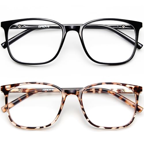 Ultralight Blue Light Glasses for Women - up to 99% Protection Computer Glasses for All Day Comfort - Anti UV Glare & Eyestrain