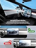 GAYARI Screen Protector for Tesla Cybertruck Accessories 2PCS, Matte Screen Protector 9H Tempered Glass 18.5’’ & 9.4’’ Front Back, HD Clear, Anti Glare, Anti Fingerprint, Anti Reflective