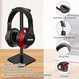 Voistek DJ Headphones, 8 Driver Units (2 x 50mm Large + 6 x 20mm Small), 24bit High Resolution, Bluetooth 5.3 and 3.5mm AUX Support