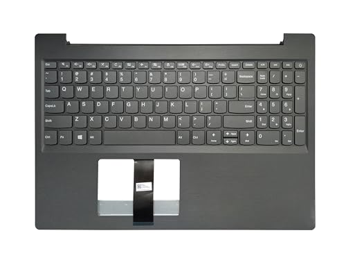Laptop Keyboard Compatible for Lenovo IdeaPad L340-15API L340-15IWL US Layout Palmrest Upper Cover Case No Backlit AP1FD000200