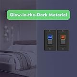 578PCS Light Switch Labels Decals Glow in the Dark Stickers for Switch Waterproof Switch Panel Luminous Labels Home Switch Identifier Decal Peel and Stick Kitchen Bedroom Living Room Label Graphic Kit