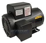 BALDOR 5HP AIR COMPRESSOR ELECTRIC MOTOR, 56HZ FRAME, 3450RPM, 208/230V, SINGLE-PHASE, 7/8" SHAFT, 1.15 SERVICE FACTOR MADE IN USA