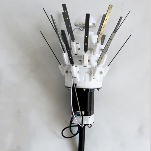 XDTKJDZ Three-Layer Automatic Opening and Closing Flower Opener, Artificial Flower Simulation Flower, Multifunctional DIY Mechanical Moving Flowers Engines for Wedding Props